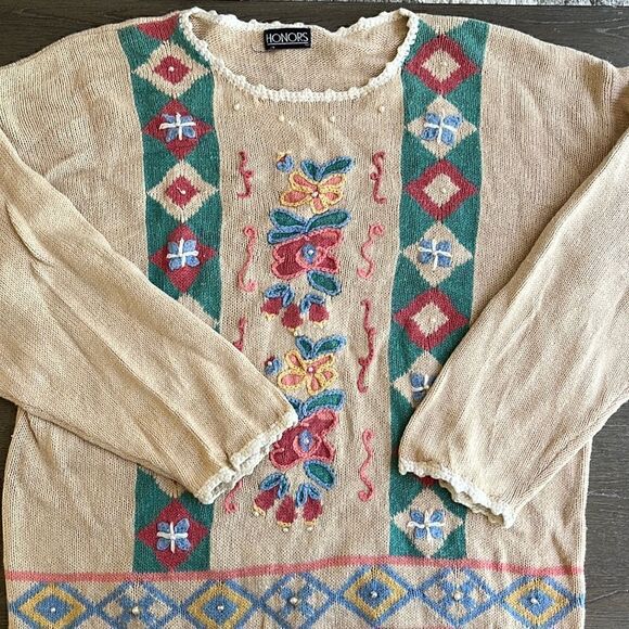 Honors Sweaters - Beige sweater  